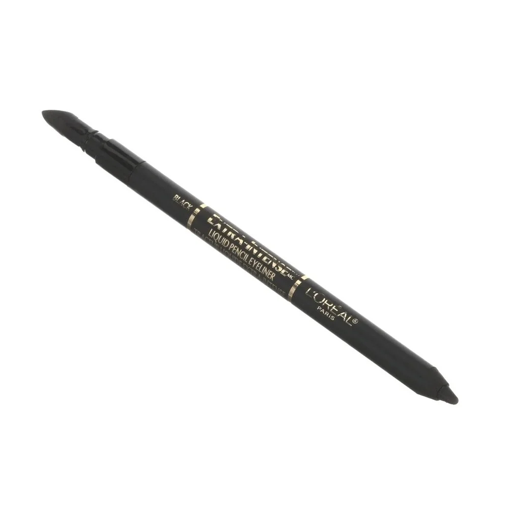 L'Oreal Paris Extra Intense Liquid Pencil Eyeliner 798 Black Noir with Smudger - Picture 6 of 6